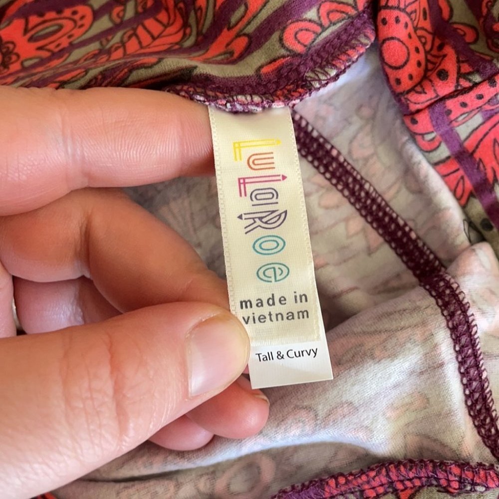 TC NWOT‎ LuLaRoe Leggings B03 5141 - Picture 3 of 3